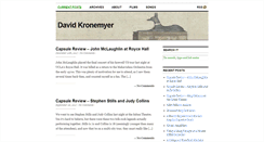 Desktop Screenshot of kronemyer.com