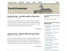 Tablet Screenshot of kronemyer.com